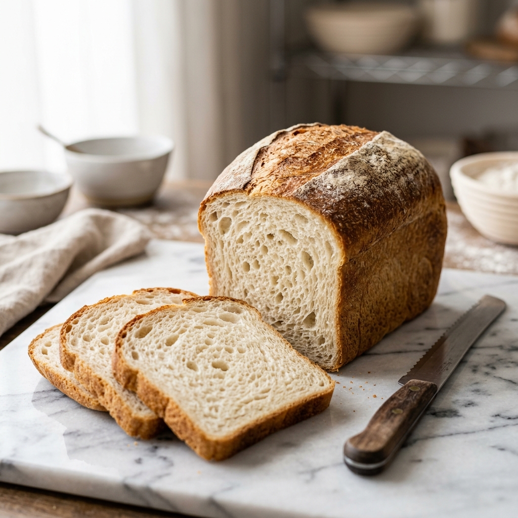 Pan de Caja Natural de masa madre