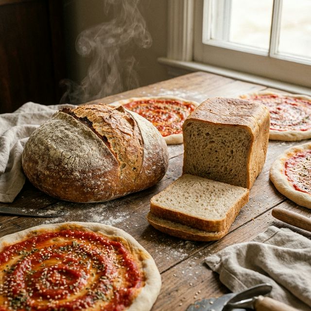 Pan artesanal de masa madre Panadería Paty