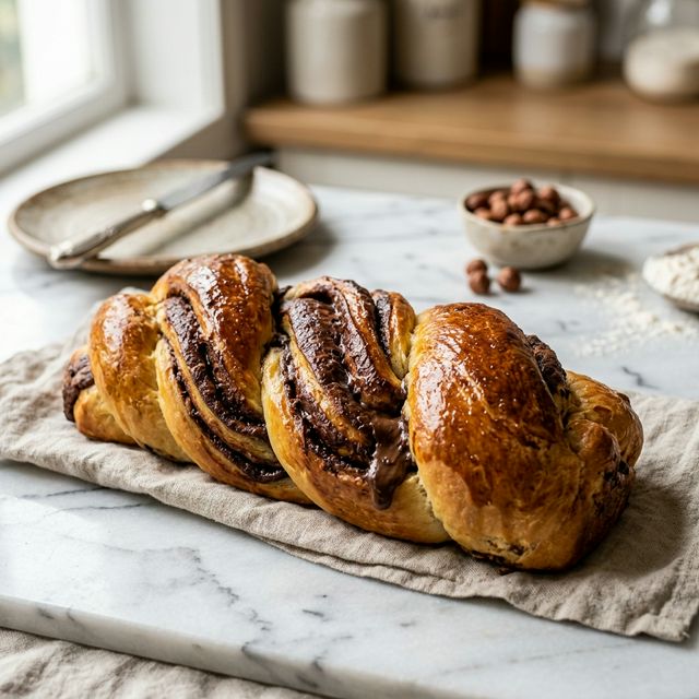 Trenza de Nutella